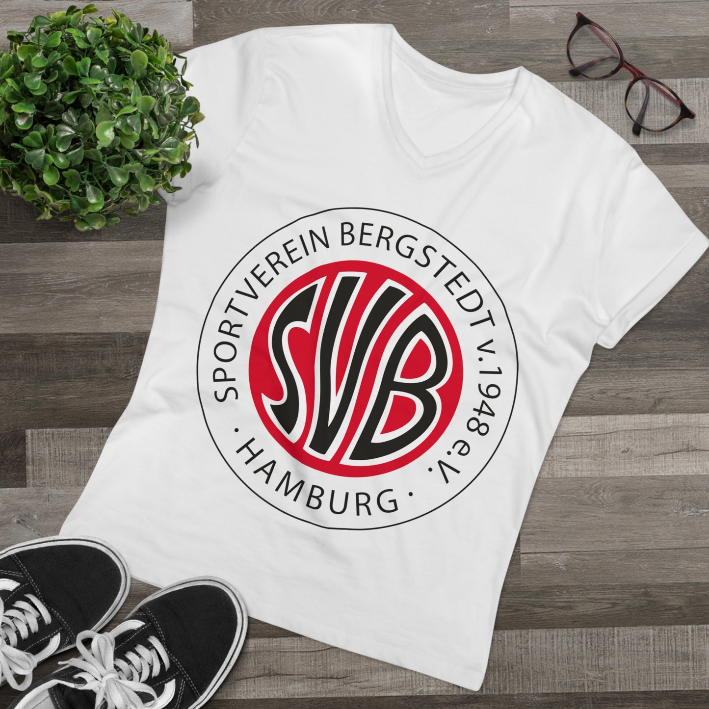 SVB Shirt │ SV Bergstedt │ V-neck Shirt │Druck