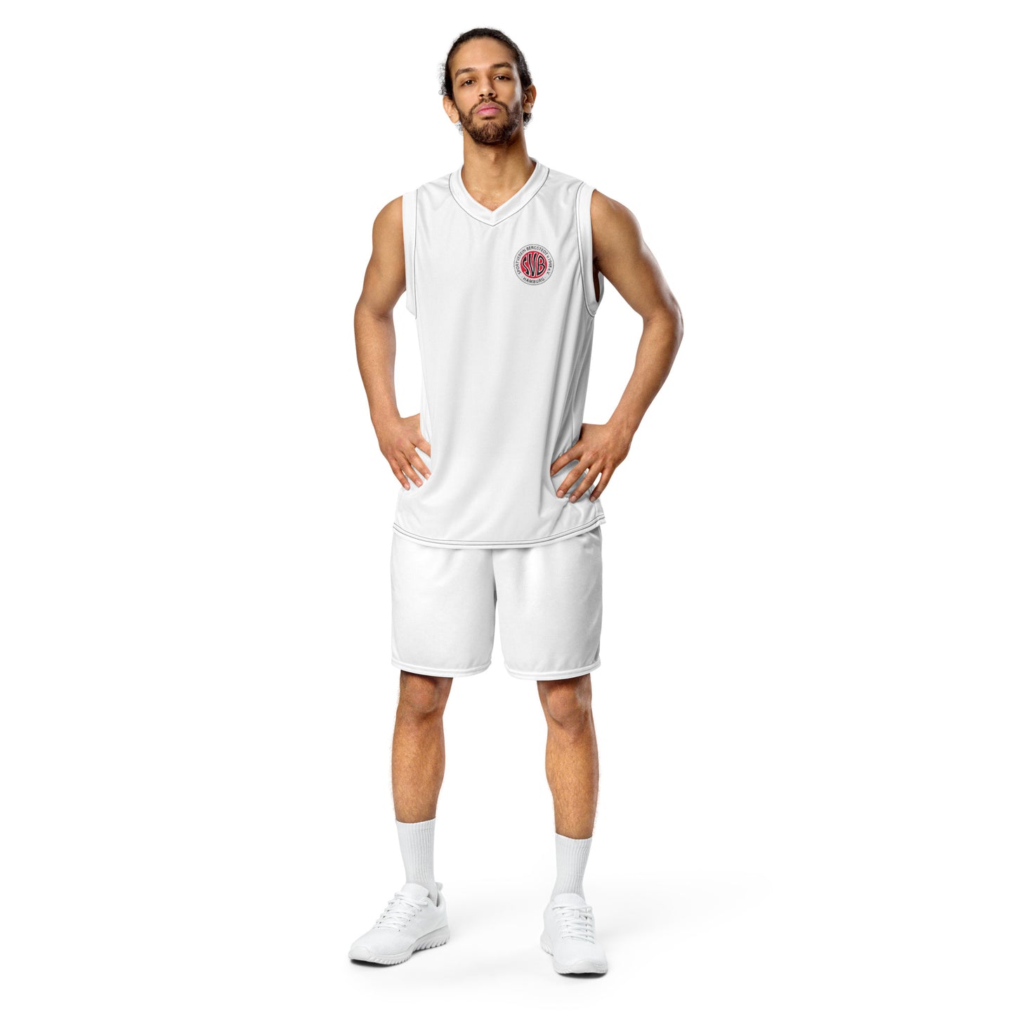 SVB Shirt│Recyceltes Unisex-Basketballtrikot: No Player Name │All-Over-Druck