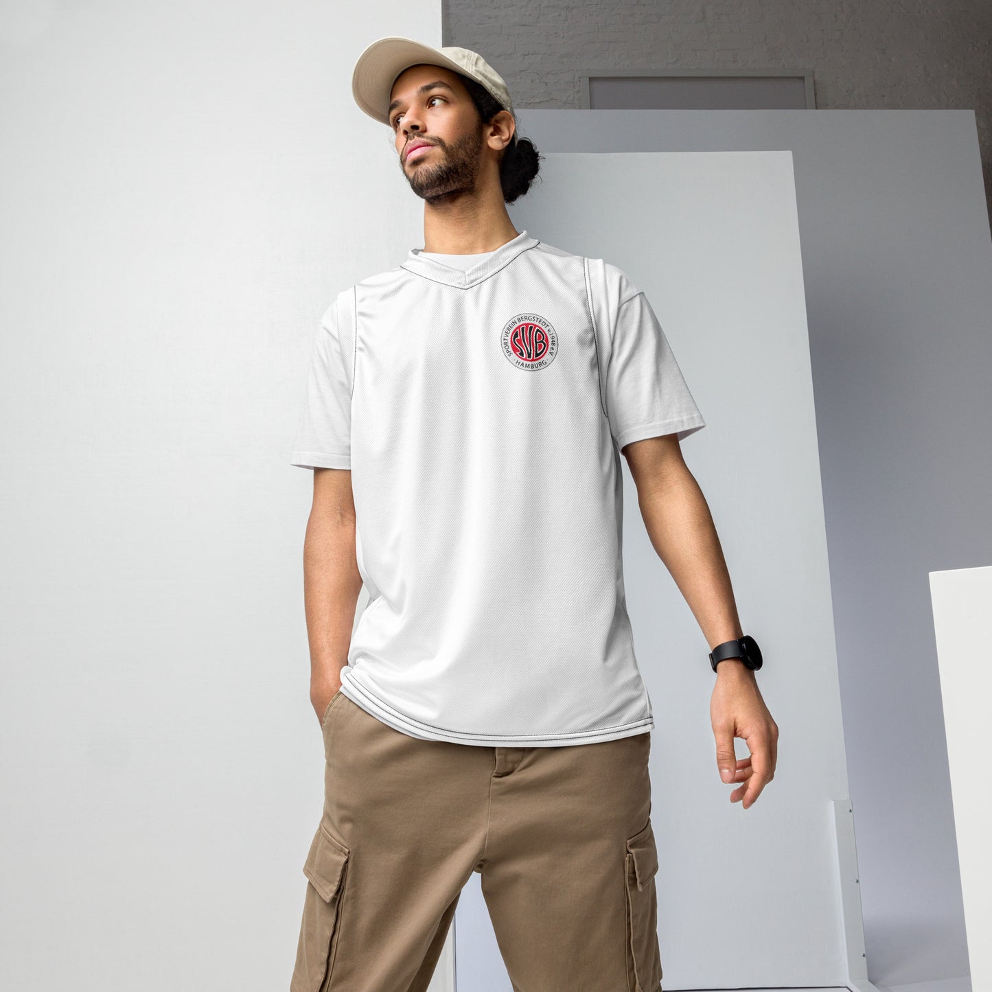 SVB Shirt│Recyceltes Unisex-Basketballtrikot: No Player Name │All-Over-Druck