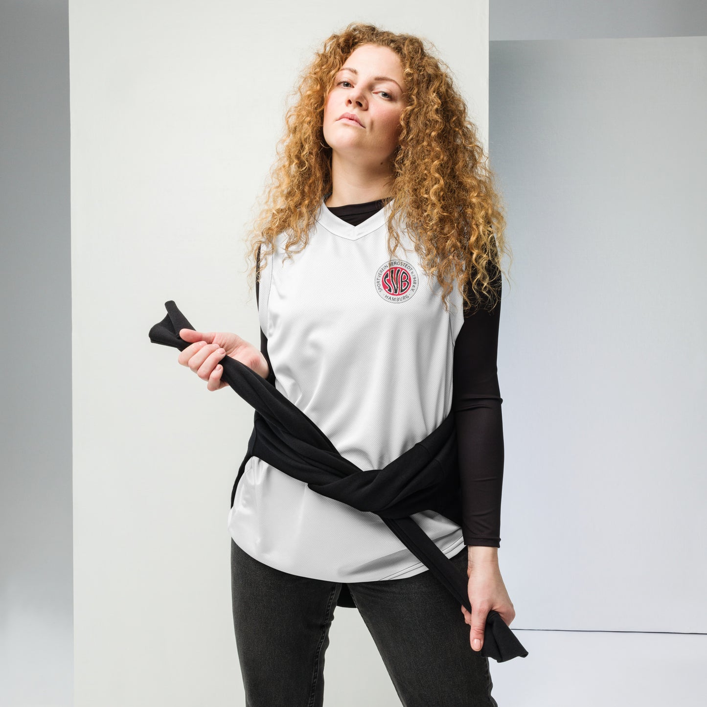 SVB Shirt│Recyceltes Unisex-Basketballtrikot: No Player Name │All-Over-Druck