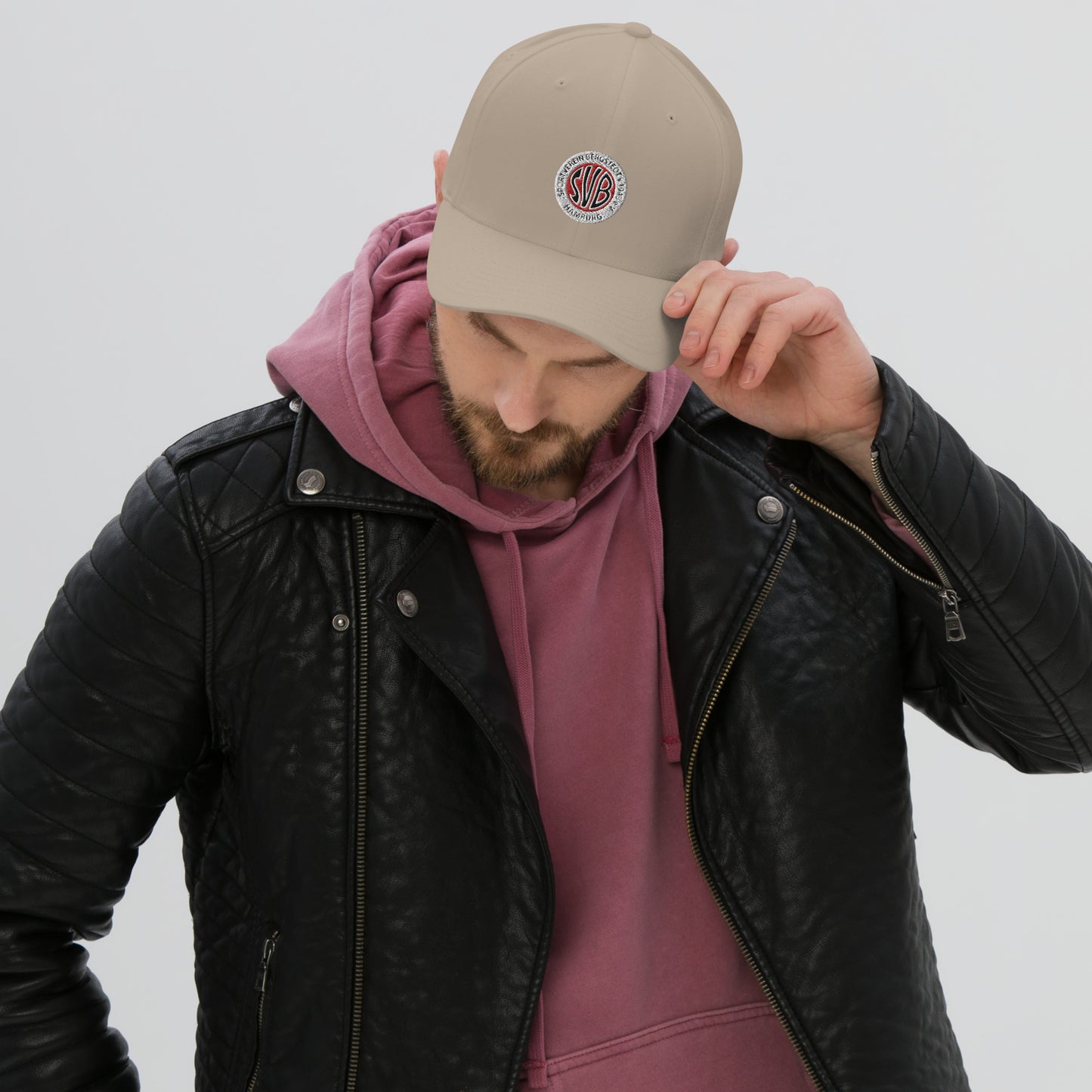 SVB │Strukturierte Cord-Cap │Bestickt │Hinten geschlossen
