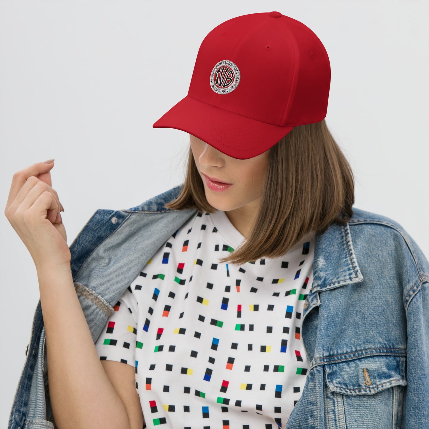 SVB │Strukturierte Cord-Cap │Bestickt │