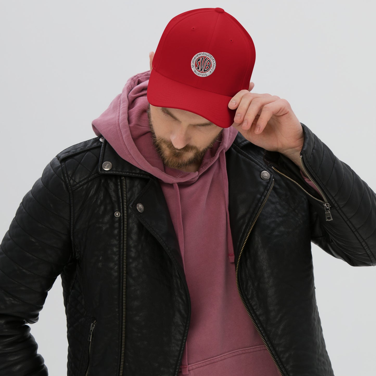 SVB │Strukturierte Cord-Cap │Bestickt │Hinten geschlossen