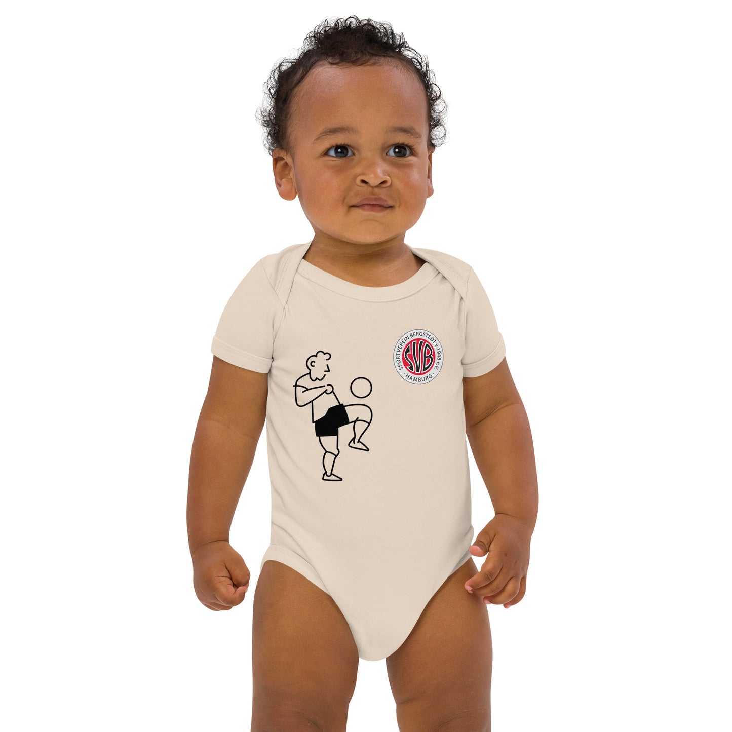 SVB Baby │ Babystrampler aus Bio-Baumwolle│Druck