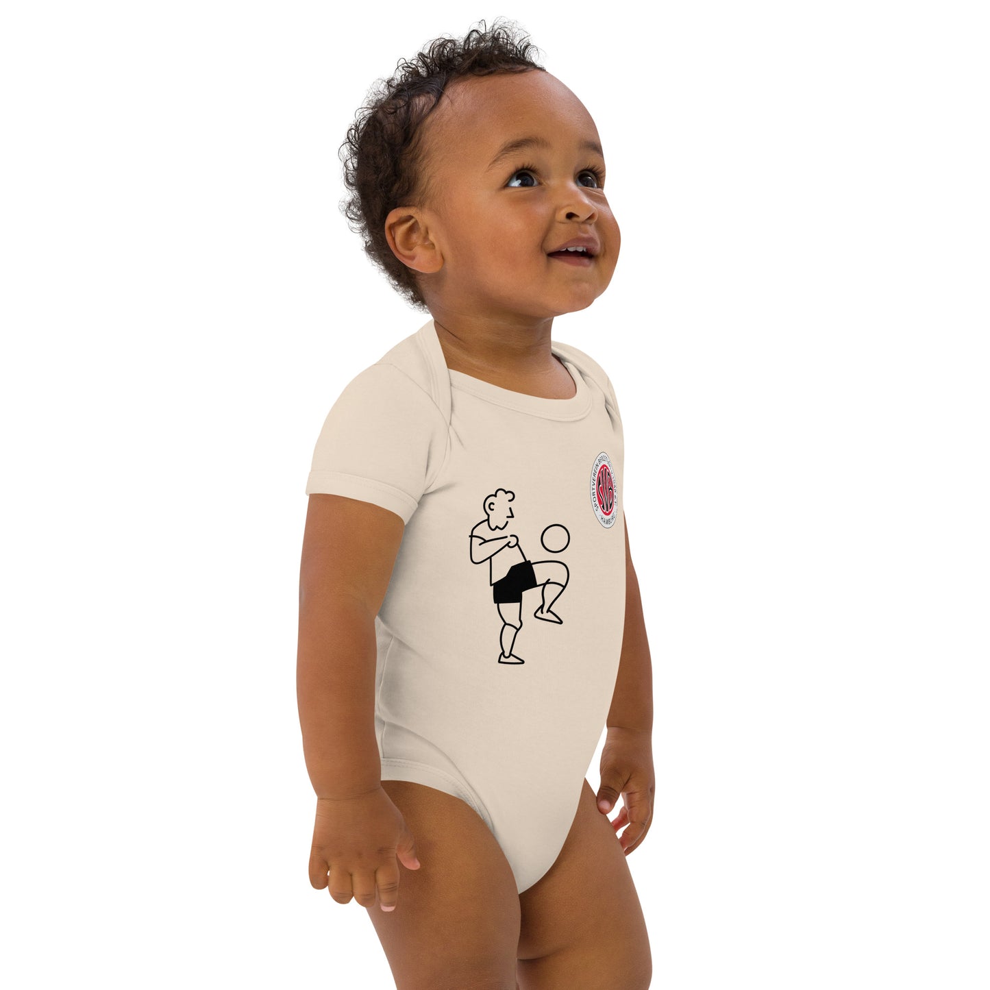 SVB Baby │ Babystrampler aus Bio-Baumwolle│Druck