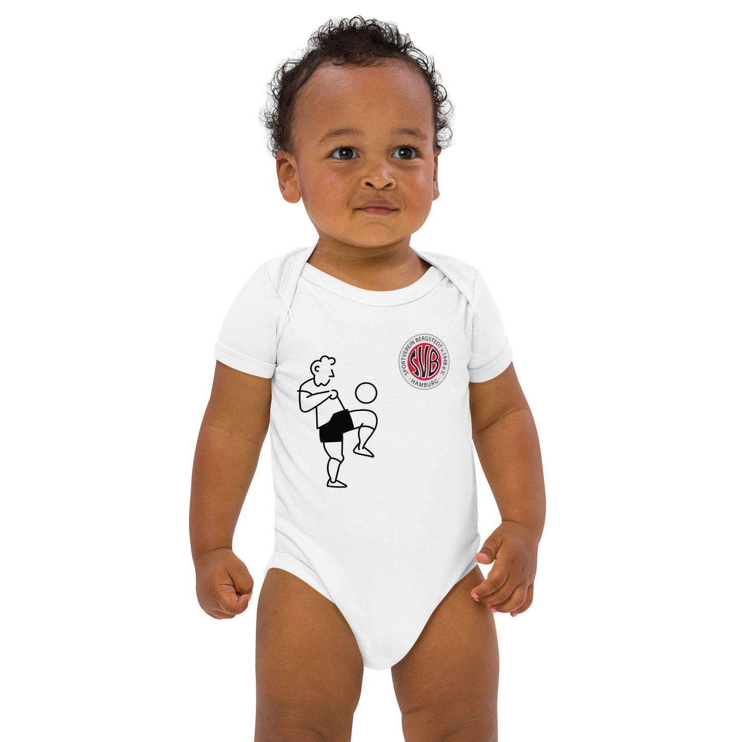 SVB Baby │ Babystrampler aus Bio-Baumwolle│Druck