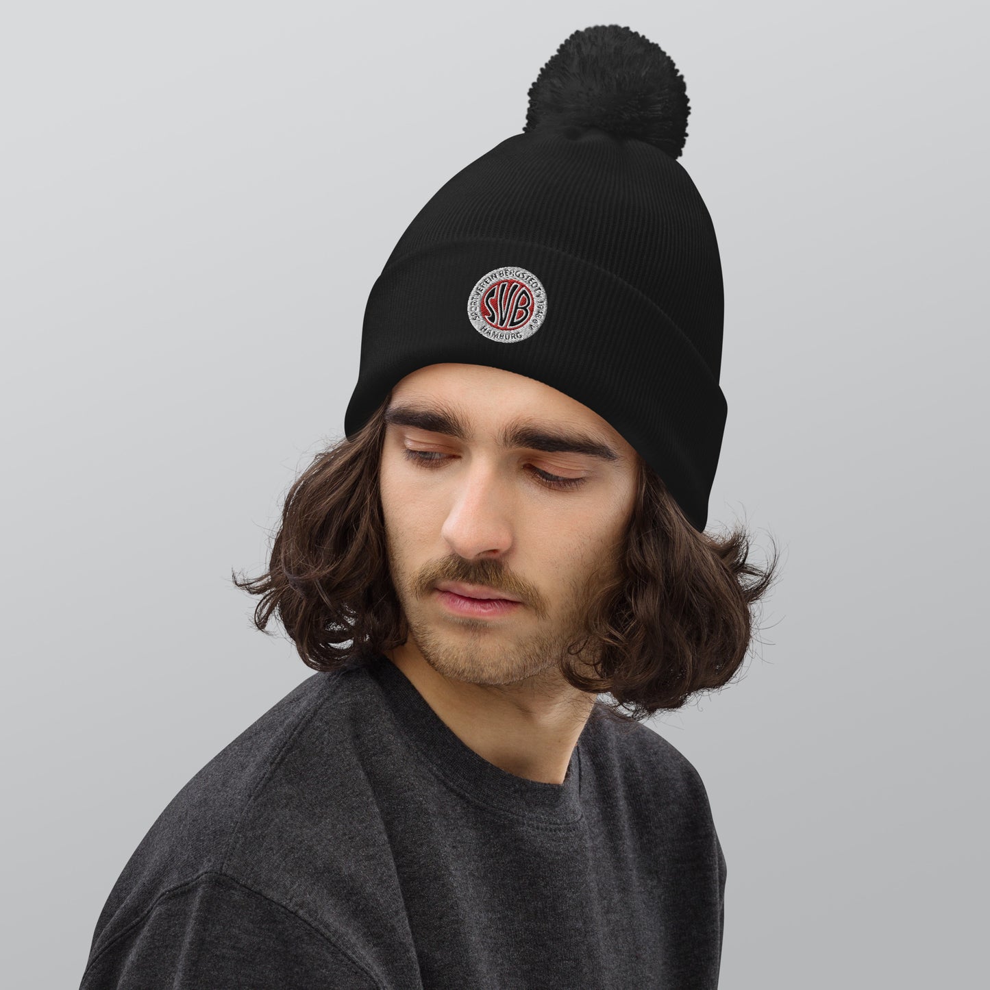SVB Mütze │Bommel Beanie│Bestickt