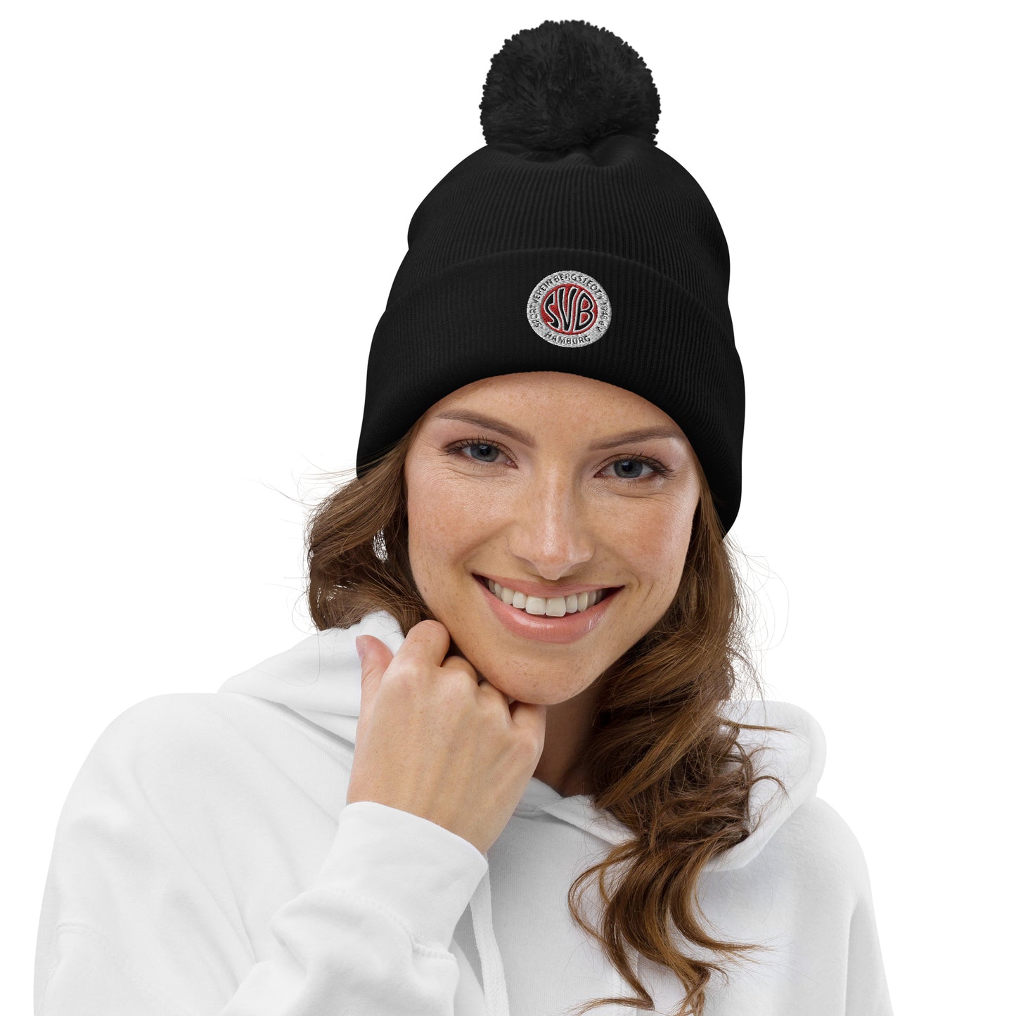 SVB Mütze │Bommel Beanie│Bestickt