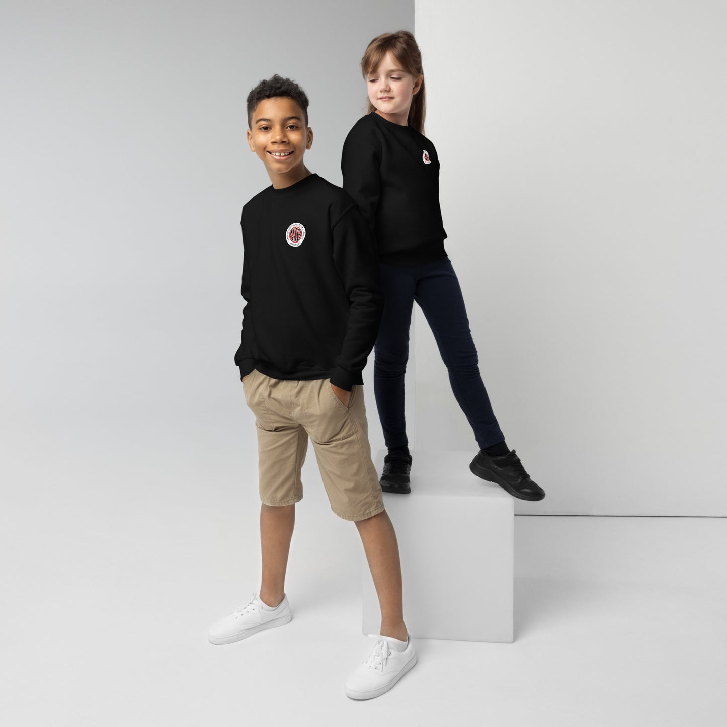 SVB Kids & Teenage│T-Shirt mit Rundhalsausschnitt für Jugendliche