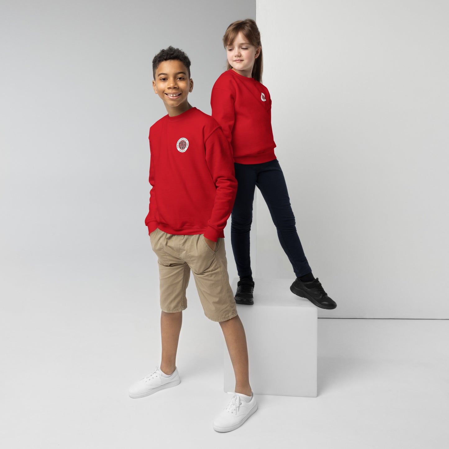 SVB Kids & Teenage│T-Shirt mit Rundhalsausschnitt für Jugendliche