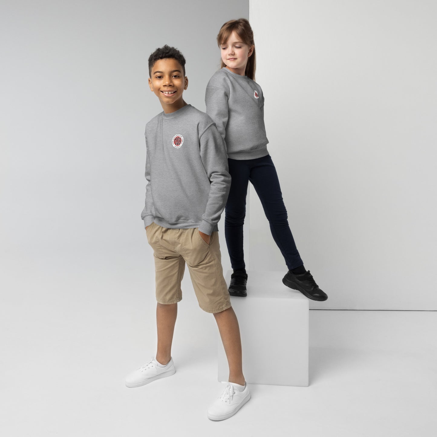 SVB Kids & Teenage│T-Shirt mit Rundhalsausschnitt für Jugendliche