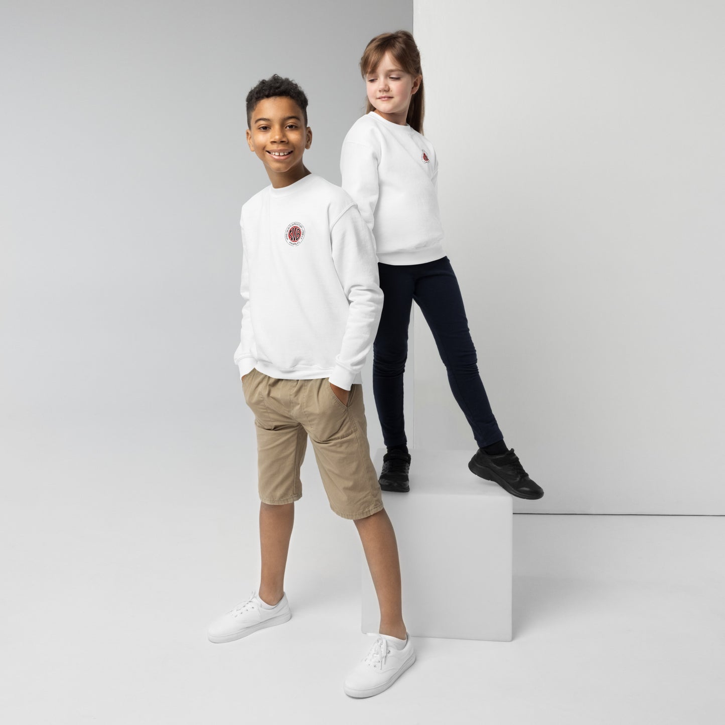 SVB Kids & Teenage│T-Shirt mit Rundhalsausschnitt für Jugendliche