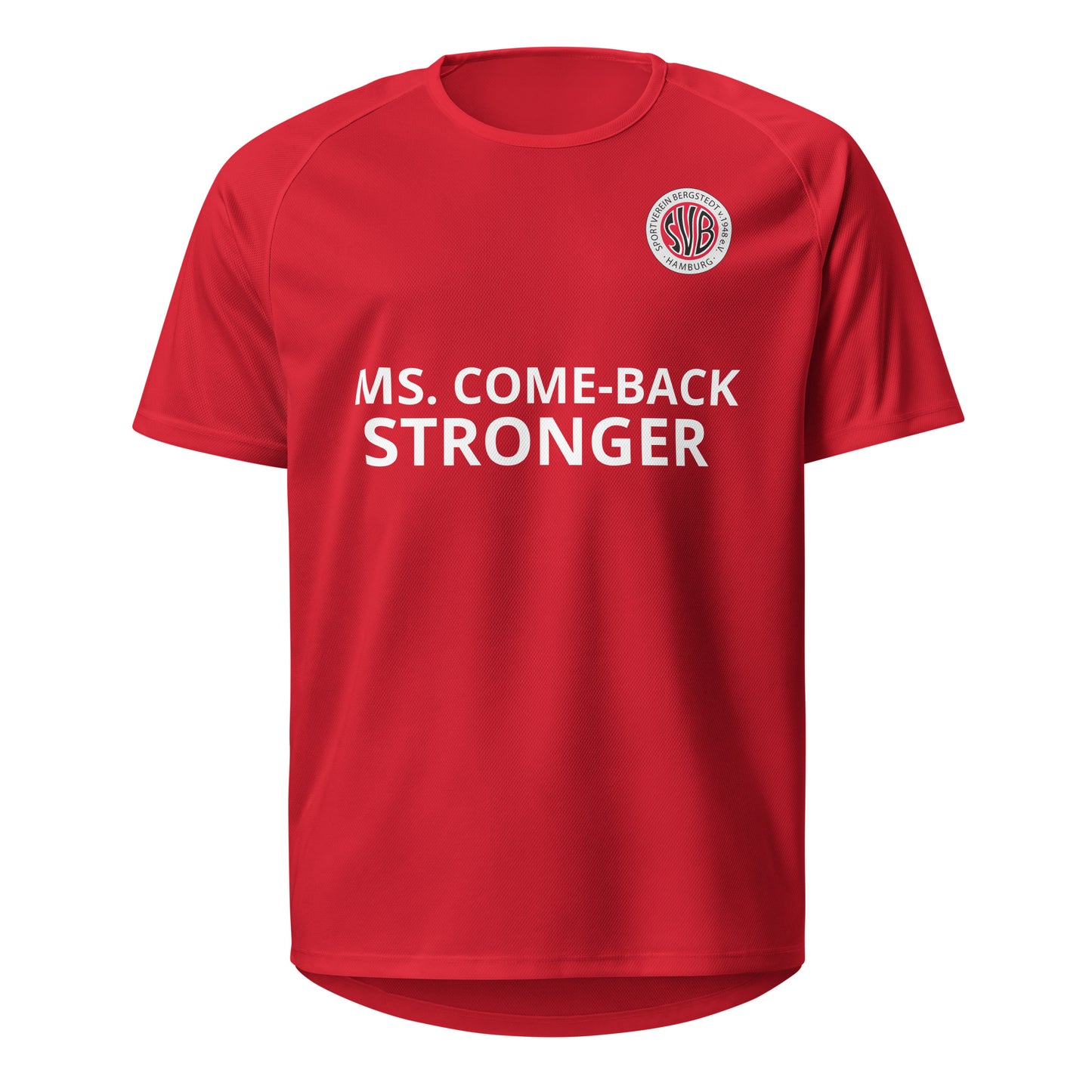 SVB Sport-Shirt│Ms. Come-Back │Druck